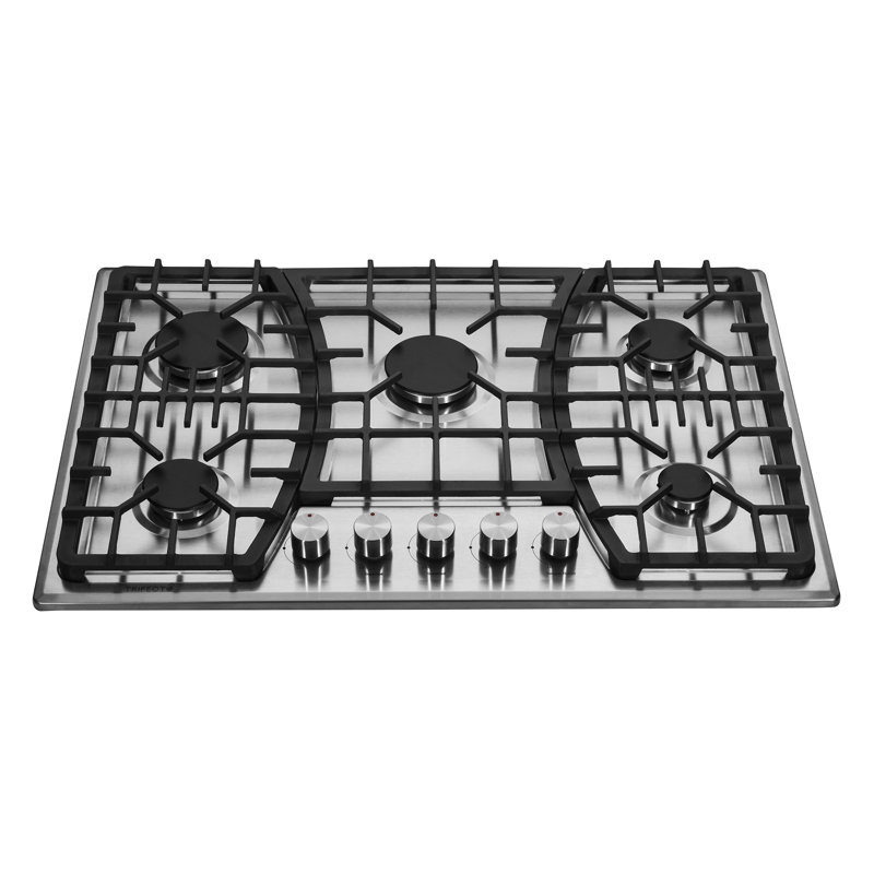 Trifecte 30'' Dual Fuel 5 Burner Cooktop Wayfair Canada